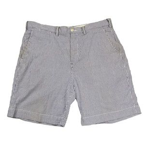 MEN’S Polo Ralph Lauren stretch classic fit seersucker stripe shorts